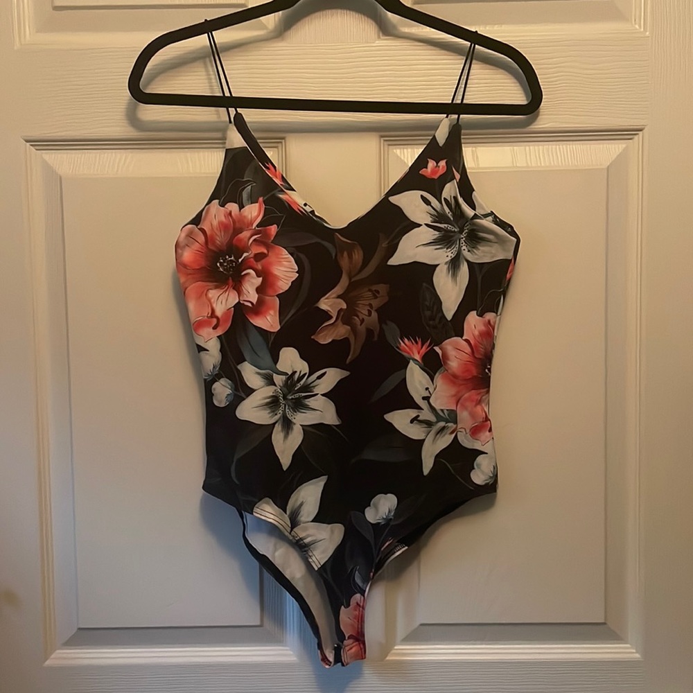 Floral bodysuit
